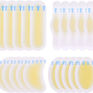 Parches para ampollas, vendas de gel protector impermeables para prevención de ampollas, cojines para dedos, pies, antepié y talón - Product Image 5