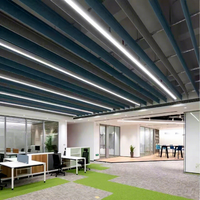 Panel Acústico Abierto de Fieltro PET de Diseño Moderno, 90% de Reducción de Ruido, Insonorización Ecológica para Dormitorio, Hotel, Apartamento