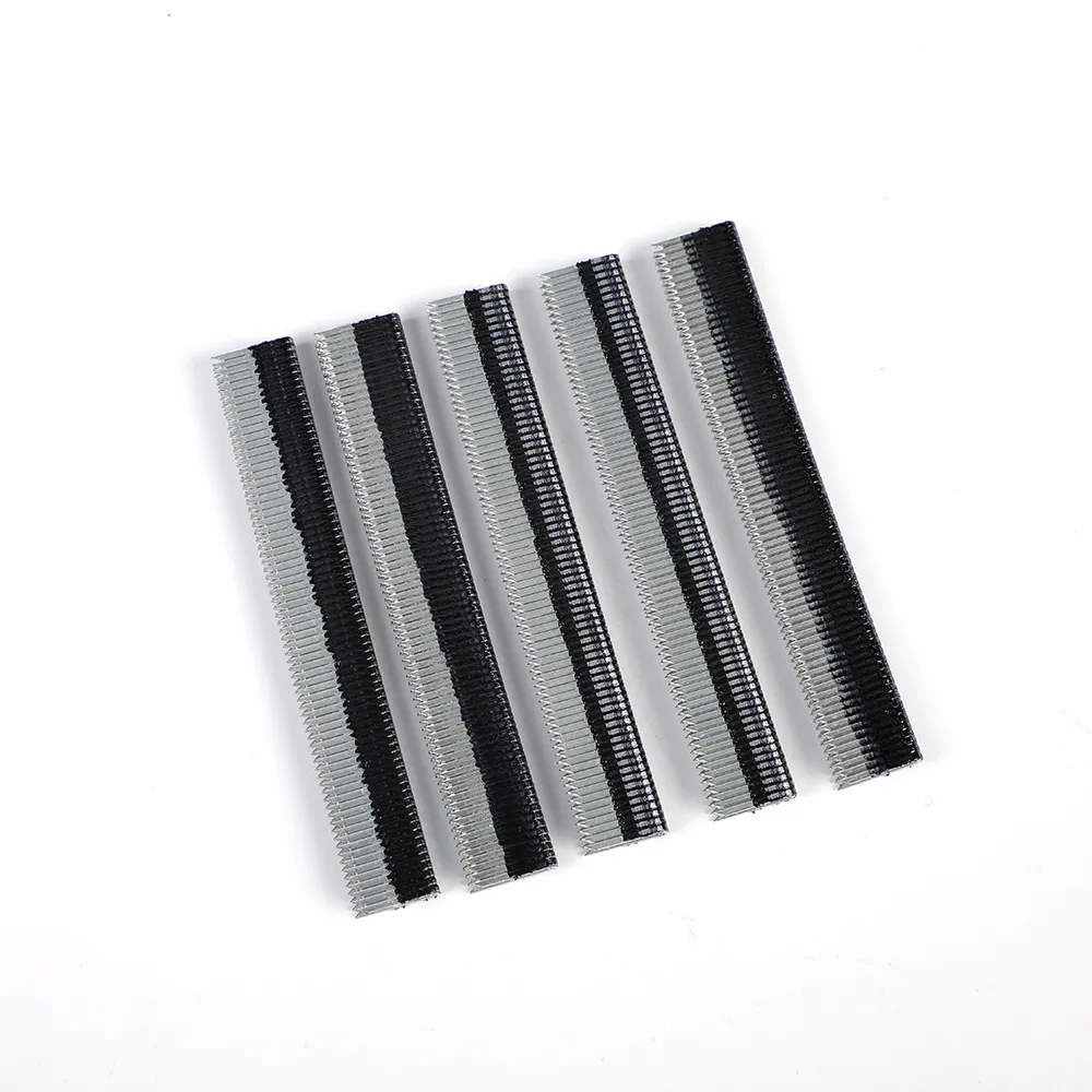 K-nail series with sharp leg staples national level high carbon galvanized brad nail door window rattan furniture nails