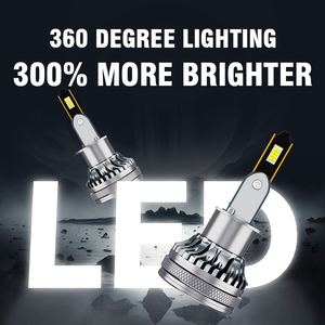 76W 20000LM H1 H4 H7 H11 자동차 자동차 LED 헤드라이트 전구 알루미늄 합금 몸체 이중 순수 동판 튜브 CSP LED 칩 오류 새로운 - Product Image 6