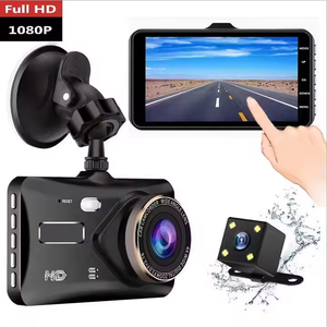 Caméra de tableau de bord pour voiture avec écran tactile IPS de 4 pouces, double objectif HD 1080P, enregistreur vidéo, caméra tactile, nouvelle caméra de tableau de bord pour voiture - Product Image 2