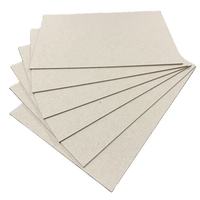 0.5mm 1mm 1.5mm 2mm d'épaisseur Anti-Curl gris feuilles de carton 3mm enduit de cire duplex conseil gris dos papier de spécialité personnalisable