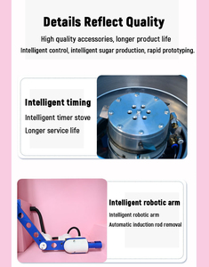 Máquina Expendedora de <span class=keywords><strong>palomitas</strong></span> de maíz <span class=keywords><strong>y</strong></span> algodón de <span class=keywords><strong>azúcar</strong></span> totalmente automática de autoservicio caliente Máquina Eléctrica de algodón de <span class=keywords><strong>azúcar</strong></span> de hilo de hadas - Product Image 4