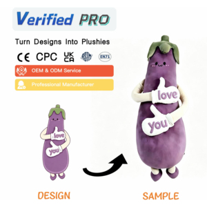 Cojín de Peluche Personalizado de Fábrica, Bonito y Suave, con Diseño de Dibujos Animados, para Niños y Niñas, Regalo Ideal - Product Image 3
