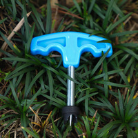 Outil d'ouverture de trou pour tuyaux rigides 16/20/25 mm, perforateur de dérivation pour tuyaux PE, perceuse manuelle pour irrigation agricole en bleu/argent/noir