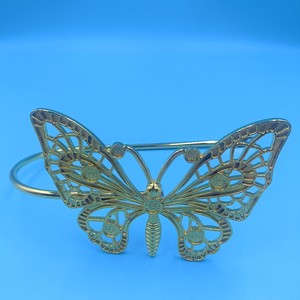 Gancho para Cortina de Aleación con Diseño de Mariposa Grande Calada, Dorado, Antioxidante, Accesorio de Ferretería de Diseño Contemporáneo - Product Image 3