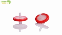 Filtre à seringue PTFE non stérile hydrophile/hydrophobe 25 mm 0,22 µm, vente directe d'usine Labuse Green Mall