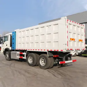 รถดัมพ์บรรทุกมือสอง Weichai 30T สำหรับก่อสร้างเหมือง Sinotruk HOWO-TX 375HP ยูโร2หนัก10ล้อ6x4 - Product Image 3