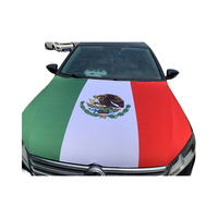 Bendera Mobil Persegi Panjang Poliester Tahan Angin dan Awet dengan Logo Tim Olahraga yang Dicetak Digital