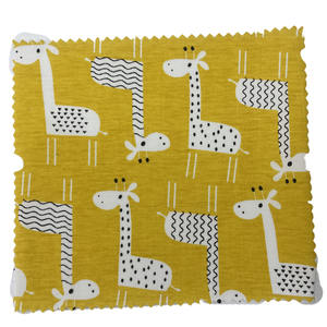 도매 직물 공급 업체 니트 자카드 100% 면 만화 인터록 저지 의류 LK25002 에 대 한 인쇄 직물 - Product Image 3