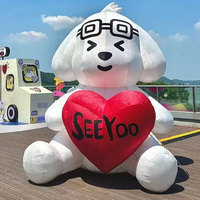 Réplica de Personaje de Mascota Inflable Gigante Hecha a Medida para Promoción de Marca, Eventos de Exhibición y Exhibición Comercial