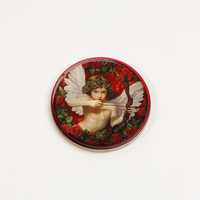 Pièce de monnaie commémorative en or rouge plaqué or, représentant Cupidon ange, à vendre