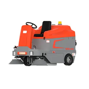 Fast-czech R-S1500 automatic auto electric ride industrial floor vacuum scrubber sweeper cleaner cleaning machine for floor