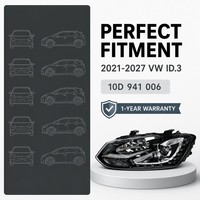 Phare avant droit à LED OEM 10D941006 10D941005, économe en énergie, pour VW ID3 2020-2025, véhicule électrique compact, plateforme MEB