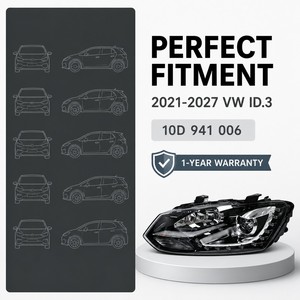 Faro Delantero Derecho LED OEM 10D941006 10D941005, Eficiente Energéticamente, para VW <span class=keywords><strong>ID3</strong></span> 2020-2025, Hatchback Compacto EV, Plataforma MEB - Product Image 4