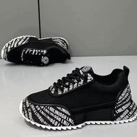 Chaussures légères pour hommes de style coréen, directement de l'usine, tendance, polyvalentes, respirantes, en maille, décontractées, à semelle souple, pour la course à pied, chaussures tendance