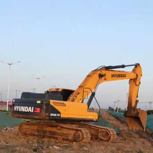 Excavatrice Hyundai 350Lvs d'occasion, 35 tonnes, pelle hydraulique, moteur Hyundai, soupapes Kawasaki, pour l'exportation - Prix bas, économique - Product Image 3