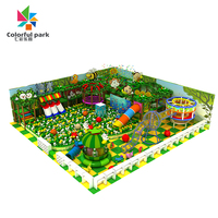 Parc coloré Thèmes personnalisables de jeu doux pour enfants thème trampoline aire de jeux enfants extérieur/intérieur jeu d'arcade doux