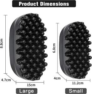 <span class=keywords><strong>Brosse</strong></span> à <span class=keywords><strong>cheveux</strong></span> en caoutchouc <span class=keywords><strong>pour</strong></span> boucles, peigne à boucles torsadées <span class=keywords><strong>pour</strong></span> <span class=keywords><strong>cheveux</strong></span> <span class=keywords><strong>afro</strong></span>, outil <span class=keywords><strong>pour</strong></span> ondulations, éponge en plastique portable et lavable <span class=keywords><strong>pour</strong></span> les personnes noires - Product Image 3