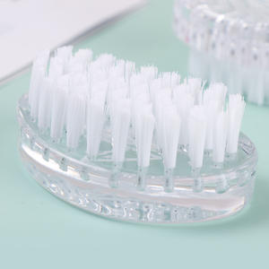 Cepillos de limpieza doméstica de plástico ovalados creativos, para eliminar manchas, lavar ropa y limpiar pisos, venta al por mayor de fábrica. - Product Image 3