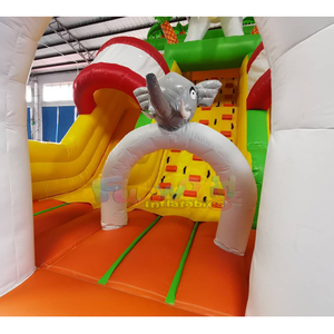 บ้านลมเป่าลมขนาดใหญ่สำหรับงานปาร์ตี้เด็ก รูปแบบสัตว์น่ารัก - Product Image 4