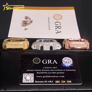 NUEVO Big Diamonds DW5600 GW2310 Buss Down Watch Bisel Colección Custom Made Buss Down Watch Case Iced Out Band Hip Hop - Product Image 4