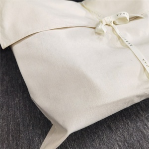 Chuanghua 60x50cm Canvas Flap Gift Luxury Dust <b>Envelope</b> Bag for Handbag Packaging Large <b>White</b> Cotton Dust <b>Envelope</b> Pouch - Product Image 6