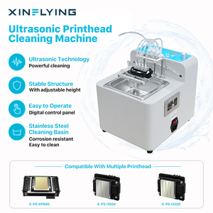 เครื่องทำความสะอาดหัวพิมพ์อัลตราโซนิกไฟฟ้ารุ่นใหม่ XinFlying XF-Z100 สำหรับ XP600 I1600 I3200 เครื่องพิมพ์ DTF DTG UV อุปกรณ์บำรุงรักษา - Product Image 1