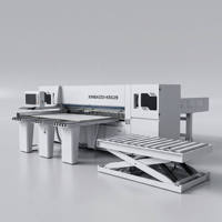 Sierra de Panel Horizontal CNC Automática de Alta Eficiencia, Alta Precisión 0.1mm, 16.5kW, 380V, 2300MM, Cuchilla de 400mm, Máquina para Madera, MDF y ACP