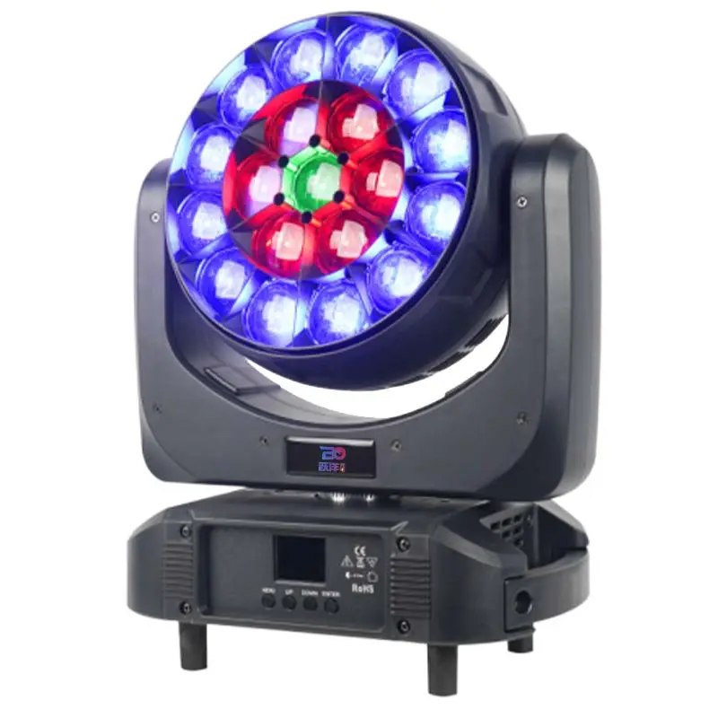 19x20 Zoom Wash Moving Head Light DMX Led Wash Zoom Rgbw Stage Moving Head