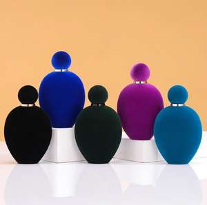 Nuevo Perfume en Atomizador de 100 ml con Tapa de Aleación de Zinc y Tacto de Terciopelo sobre Vidrio Transparente - Product Image 1