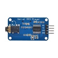 YX5300 UART TTL Contrôle série Module de lecteur de musique MP3 Prise en charge de la carte MP3 / WAV Micro SD /SDHC pour AVR/ARM/PIC 3.2-5.2V DC