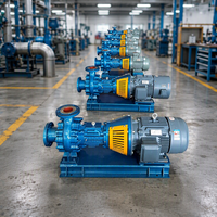 Pompa Sentrifugal Sekrup Spiral Horizontal Allslorm QMF-G Tekanan Rendah Berkualitas Tinggi Impeller Baja Tahan Karat 304 untuk Air Limbah