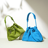 Geplooide Lazy Style Cloud Crossbody tas Niche Hoge kwaliteit trekkoord Lucky Design dames dagelijkse handtas