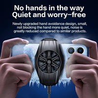 Refroidisseur de téléphone portable universel à clipser, à flux d'air élevé, à refroidissement rapide, pour le jeu et les manettes de jeu