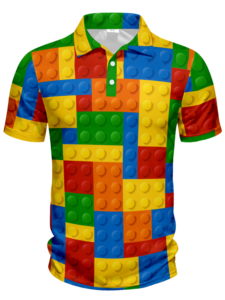 Camisa Casual de Manga Corta para Hombre, Estampada, 100% Poliéster, Diseño con Flecos, Tejido Transpirable - Product Image 2