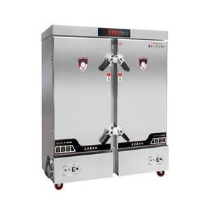 ホテルやレストランのためのダブルドアステンレス钢ガス炊飯器とシーフードスチーマーキャビネット - Product Image 1