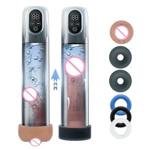 Automatischer Masturbator für Männer mit Penispumpe, Taschenmuschi und 3 Penisringen, Luft-Wasser-Extender Sexspielzeug zur Penisvergrößerung und Erektionsunterstützung - Product Image 1