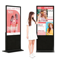 Düğün Etkinlikleri için Ayaklı Dijital Tabela, Bağımsız Dijital Poster Totem, Reklam Ekranı, Otel ve Alışveriş Merkezi için Promosyon Ekranı