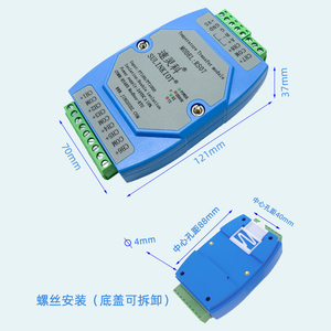 RS07 pemancar suhu RTD PT100/<span class=keywords><strong>PT1000</strong></span> 8 saluran dengan RS485 terisolasi - Product Image 5