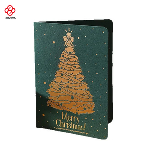 <span class=keywords><strong>Enveloppe</strong></span> cadeau de carte de voeux estampage or de Noël rouge et vert vintage avec message de bénédiction <span class=keywords><strong>pour</strong></span> fleuriste et occasions de pâtisserie - Product Image 6