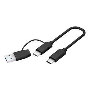 Câble <span class=keywords><strong>USB</strong></span> 3.0 vers Type-C 2 en 1, <span class=keywords><strong>cordon</strong></span> de transfert de données haute vitesse 10Gbps pour <span class=keywords><strong>disque</strong></span> <span class=keywords><strong>dur</strong></span> SSD <span class=keywords><strong>externe</strong></span>, ordinateur portable - Product Image 6