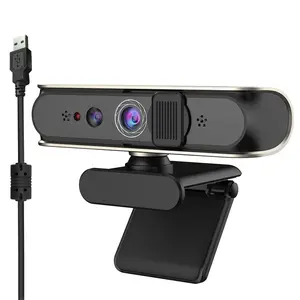 Fotocamera USB telecamere per conferenze Web con microfono Plug Play microfono integrato Full Ultra HD 1080P Wireless Ip Camera WEBCAM H.265