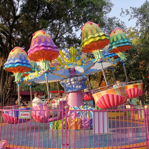Jellyfish Ride 24 <b>Seats</b> Trailer Mounted <b>Portable</b> Carnival Outdoor Amusement Equipment Kids Family Funfair With CE Certificate - Product Image 5