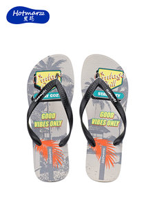 Hotmarzz/Black <span class=keywords><strong>Marz</strong></span> HM8094 Chanclas y Sandalias de Playa de PVC Antideslizantes Casuales de Verano para Hombre para Natación - Product Image 5