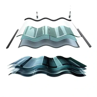 Solar Curved Tiles für Villen-Schnelle Installation + 25 Jahre Garantie, schön und Stromer zeugung