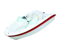 Vente directe du fabricant, bateau de pêche en fibre de verre pour sports nautiques, bateau de dépannage personnalisé à grande vitesse