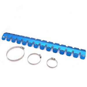 Pièces d'échappement de <span class=keywords><strong>moto</strong></span>, tuyau en aluminium, déflecteur thermique, couvercle de bouclier thermique pour moteur à 2 temps, <span class=keywords><strong>moto</strong></span> tout-terrain - Product Image 4