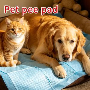 Disposable <b>Puppy</b> Training <b>Pads</b> with Odor Control Neutralizes Pet Urine Reinforced PE Backing Disposable Dog <b>Pads</b> - Product Image 2