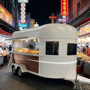 Chariot alimentaire mobile à double usage chaud/froid, directement de l'usine, pour marché nocturne, stand de rue, vente de snacks et boissons commerciaux - Product Image 3